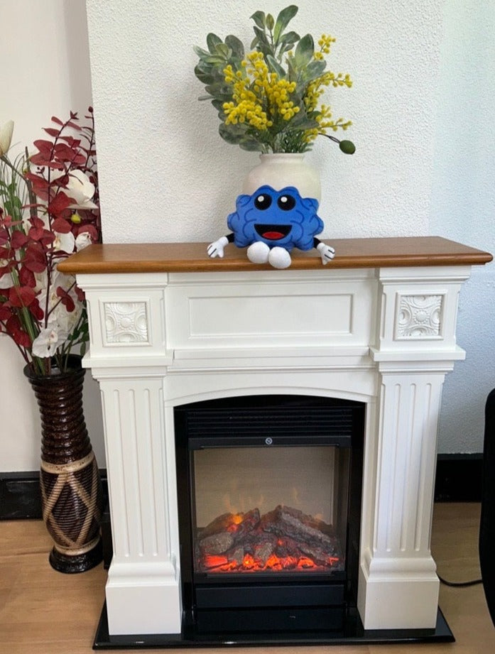 Hope Mascot Plushie Fire Place